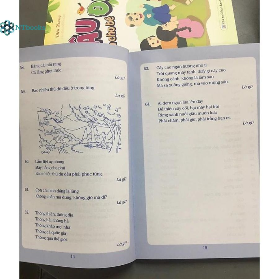 Sách Câu đố dành cho bé