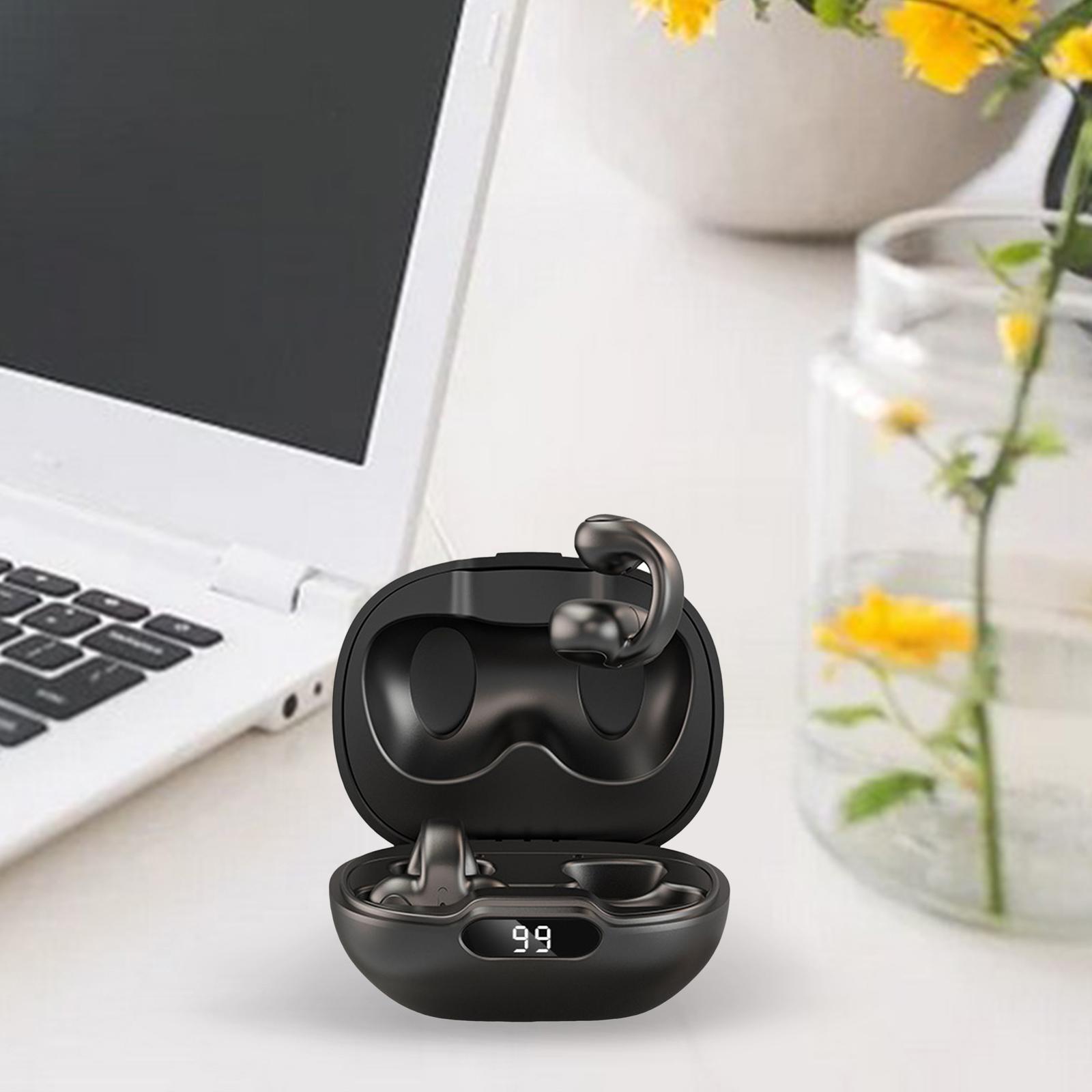 Headphones Ear Hook Noise Canceling Voice Reminder for Exercise Sports