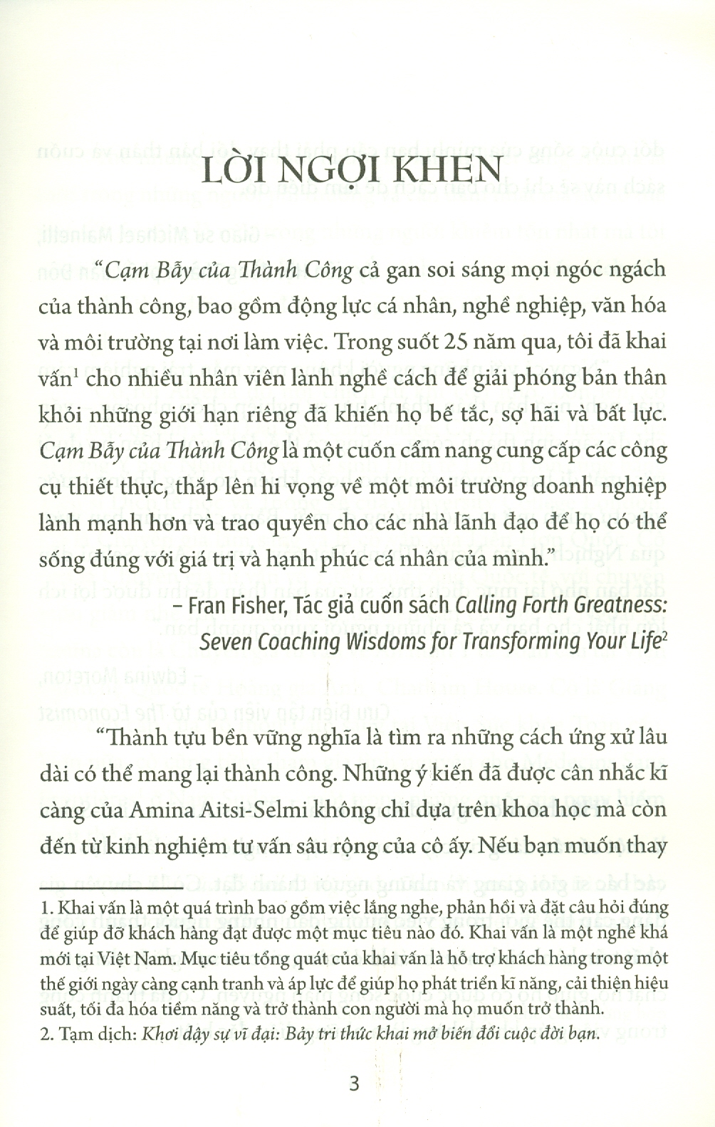 Cạm Bẫy Của Thành Công - Tại Sao Chúng Ta Lại Mắc Kẹt Trong Công Việc Mình Không Thích?