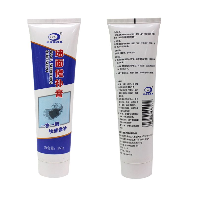 Combo 2 tuýt keo vá tường thông minh chống bong tróc, trám vết nứt tường, tặng kèm bộ dụng cụ GS00850