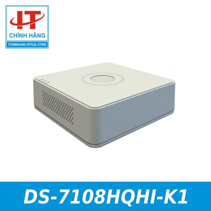 Đầu ghi hình Hybrid TVI-IP 8 kênh TURBO 4.0 HIKVISION DS-7108HQHI-K1 - HÀNG CHÍNH HÃNG