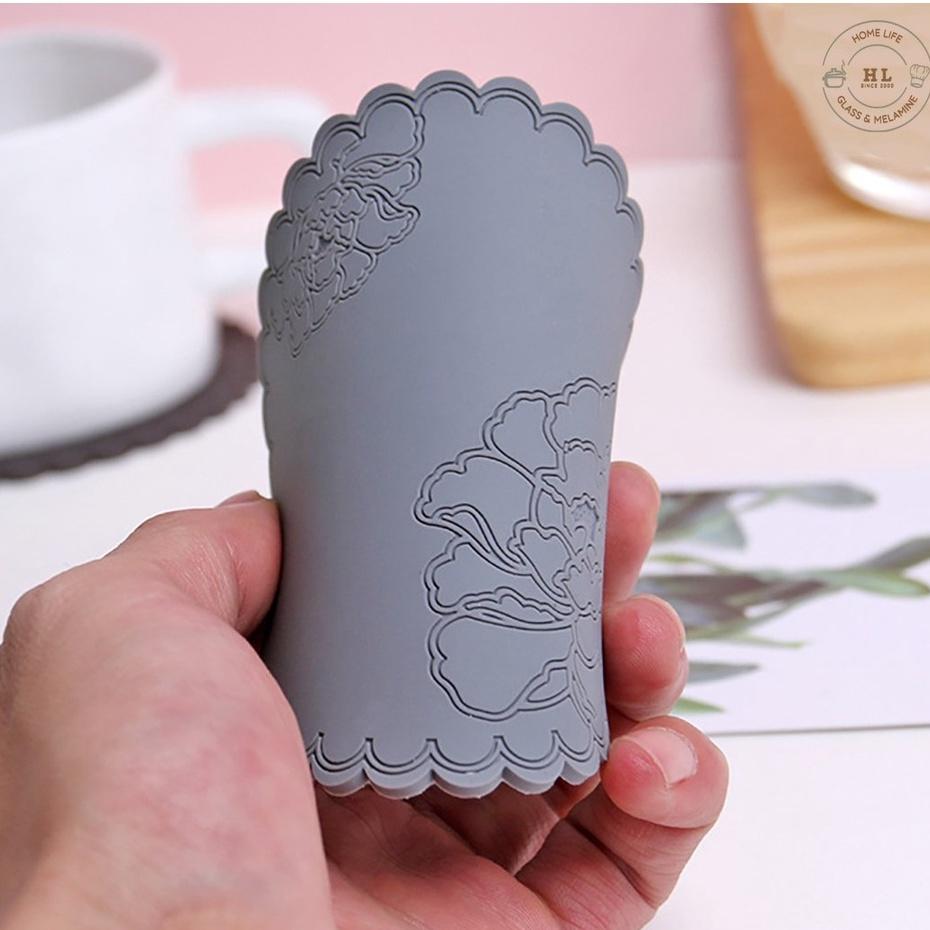 Lót Ly 3D Silicon Chống Trượt Không Thấm Nước | LÓT LY CỐC HỌA TIẾT 3D CHO NHÀ HÀNG QUÁN CAFE KHÔNG HỌA TIẾT