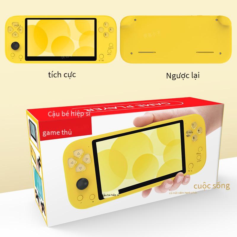 Giao Hàng Nhanh X20 Kép Không Dây Psp3000 Máy Chơi Game Cầm Tay Màn Hình Lớn 5.1 Inch Điều Khiển Từ Xa Cho Trẻ Em Cần Arcade gba Retro Fc