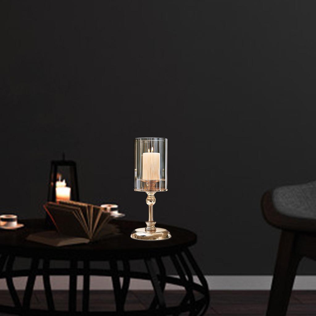 2x Candle Stand Candle Holder Candlestick Tealight Dining Living Room Decor Gift