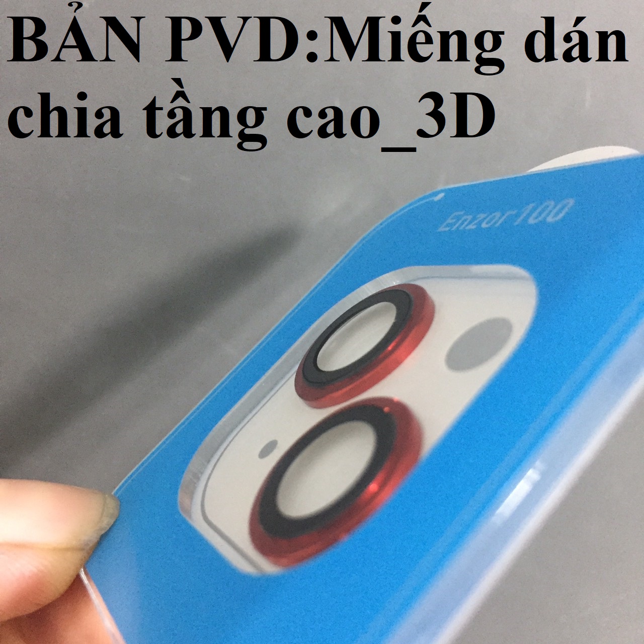 [ ip 14 / 14 Max ] Cụm cường lực dán camera cho iP 14 2022 Kuzoom SLIM / PVD _ Hàng chính hãng