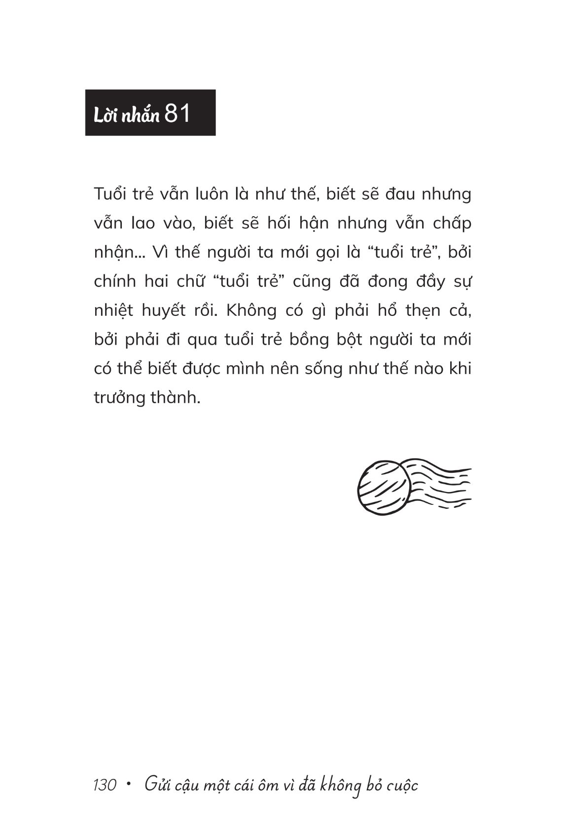 Sách Gửi Cậu Một Cái Ôm Vì Đã Không Bỏ Cuộc - Phiên Bản Song Ngữ Việt Trung - The Phan Tóc Quoăn