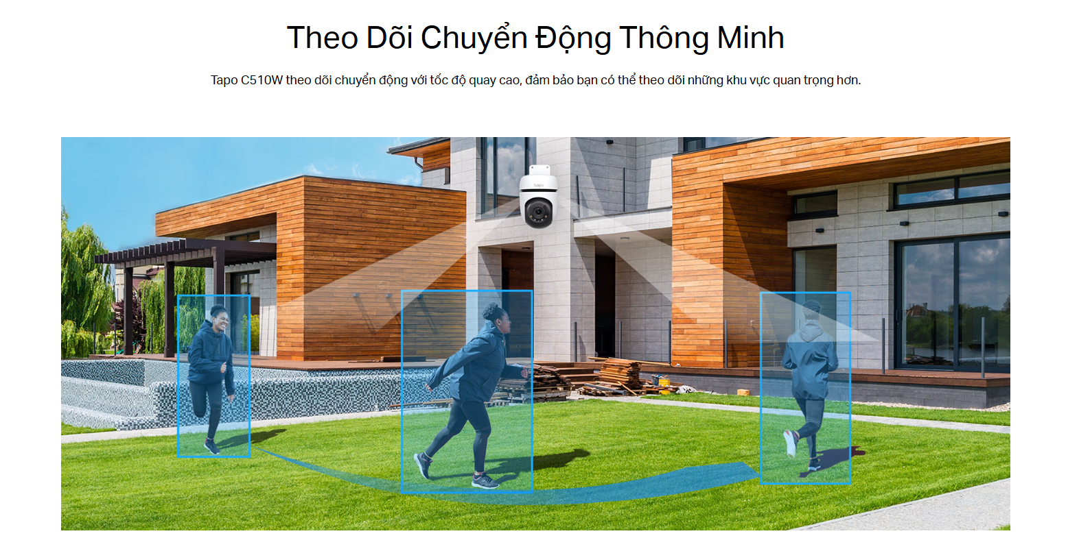 CAMERA WIFI NGOÀI TRỜI TAPO C510W 3MP - ĐÈN TRỢ SÁNG MÀU ĐÊM, ĐÀM THOẠI, THEO DÕI CHUYỂN ĐỘNG, CẢNH BÁO ĐÈN VÀ CÒI