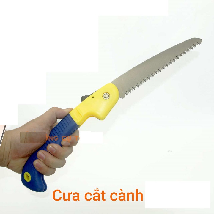 Cưa gỗ cưa cành cán gập cao cấp tiện dụng dễ dàng mang theo độ dài 210mm