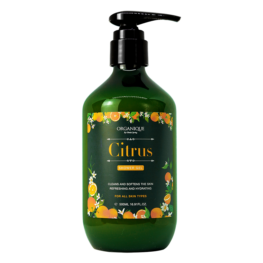 Sữa tắm cam chanh - Citrus Shower Gel 500ml (Mẫu mới)