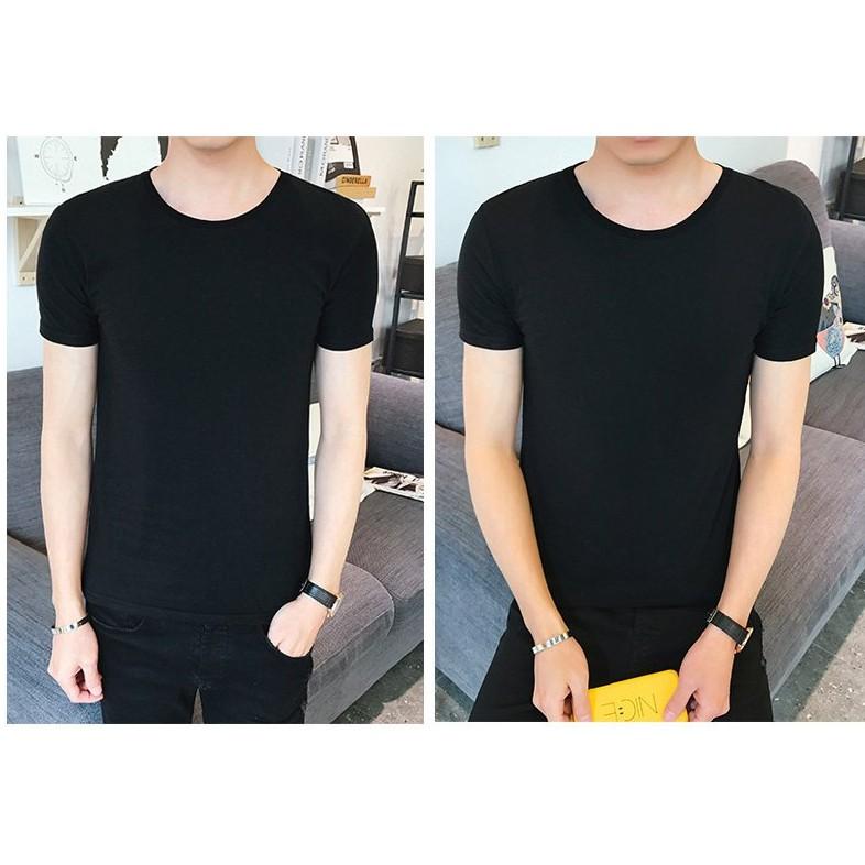 Áo Thun Nam Trơn Vải Xuất Loại 1