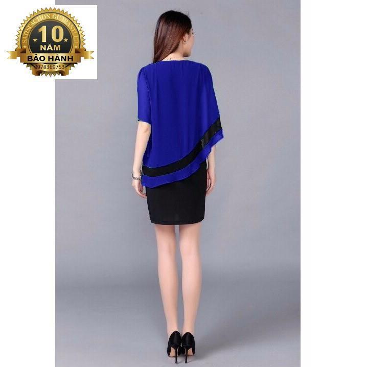 SALE - Đầm ôm body, áo ngoài cánh dơi MS214