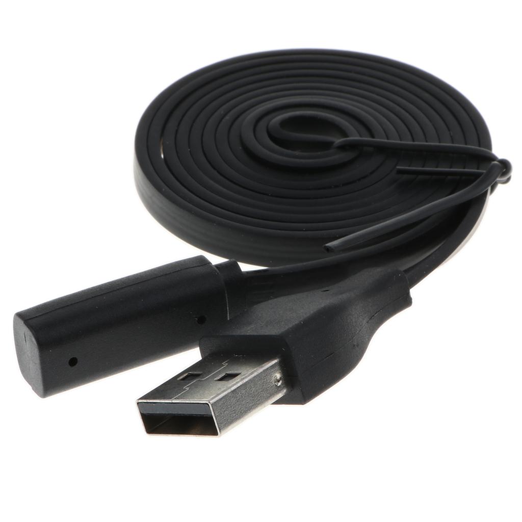 USB Charging Adapter Cable for Pebble Watch Wrist Band Black