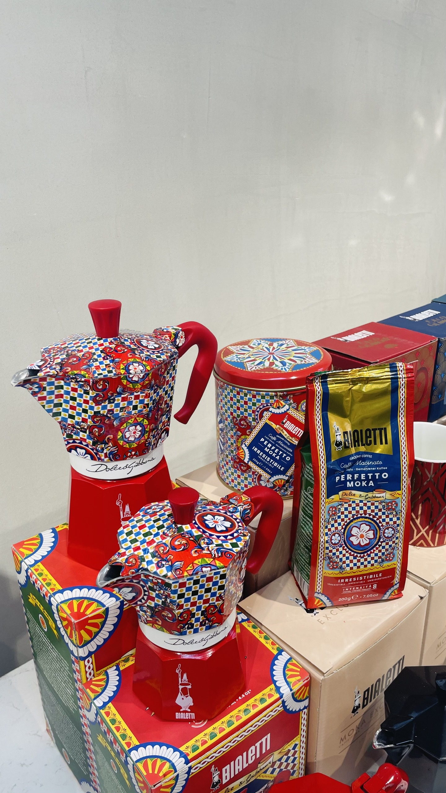 ẤM PHA CÀ PHÊ BIALETTI DOLCE&amp;GABBANA MOKA EXPRESS