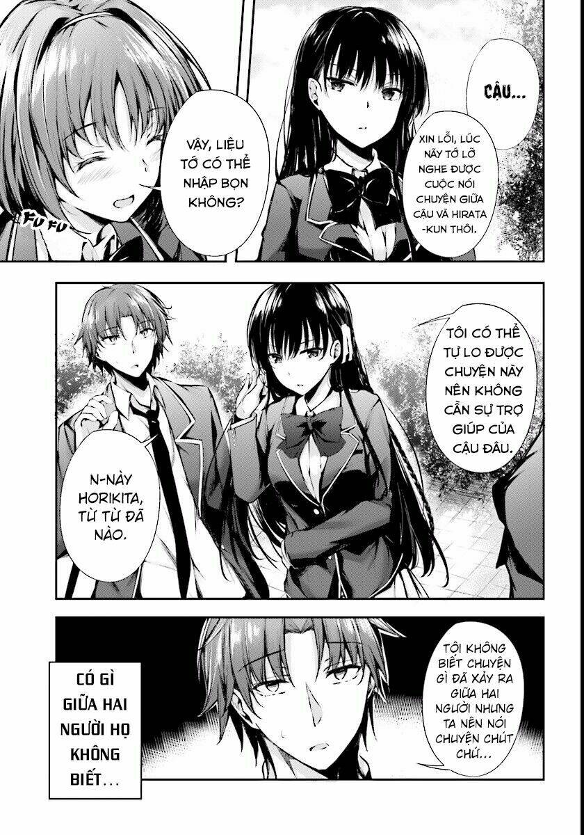 chào mừng đến với lớp học thượng đẳng: √horikita chapter 3 28