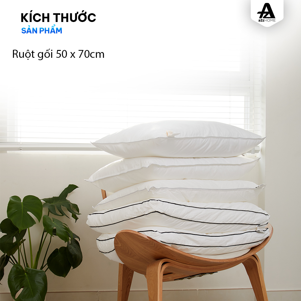 Ruột Gối Cao Mềm Định Lượng 1450gsm Microfiber - Lông Vũ Nhân Tạo - A2Z Home