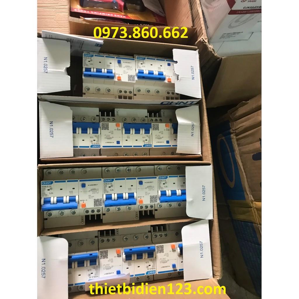 Aptomat chống rò - chống giật chint 3P 20A~63A
