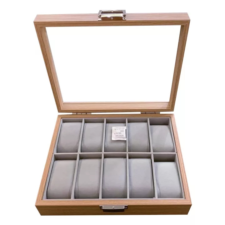 Hộp đựng đồng hồ 10 chiếc bằng gỗ cao cấp B890