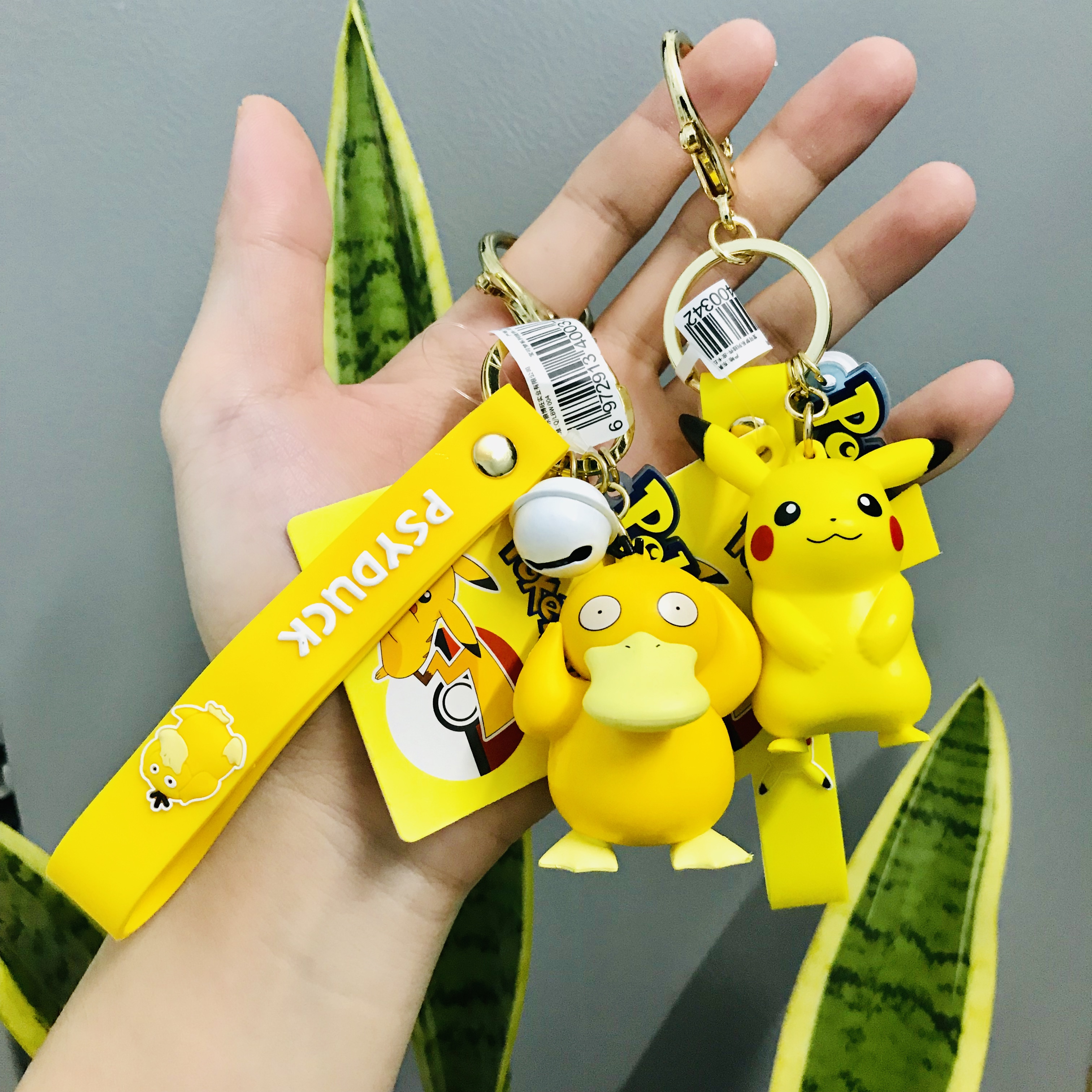 Móc khóa cao cấp Hoạt hình, vịt siêu cute