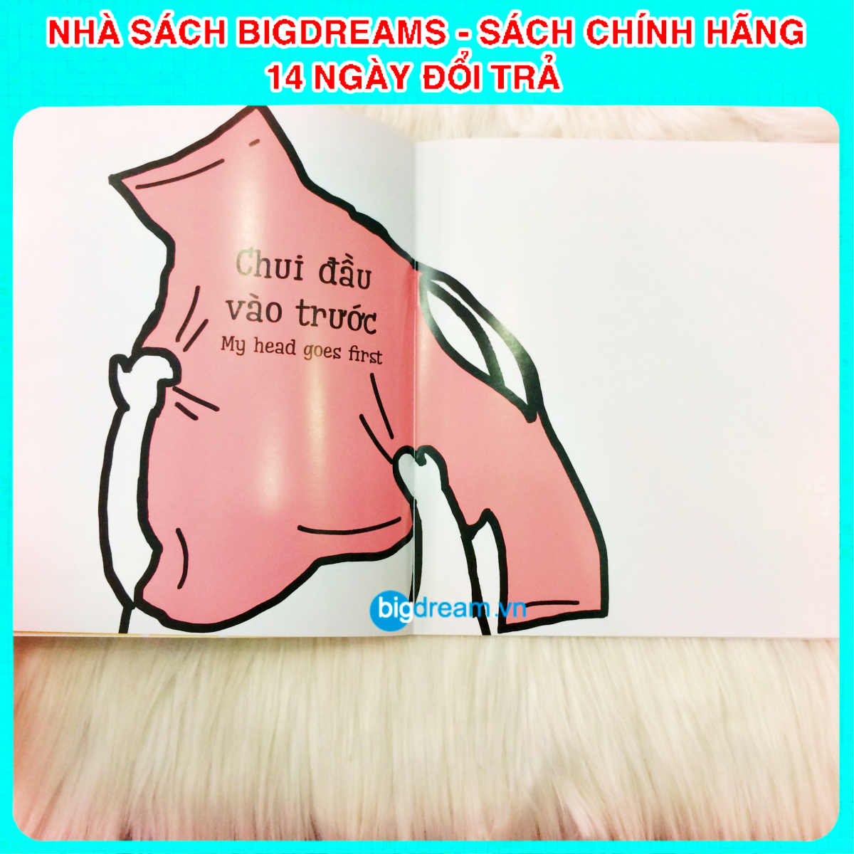 BẢN MỚI SONG NGỮ Miu Miu Tự Lập - Mặc Quần Áo Ehon Kĩ Năng Sống Cho Bé 1-6 Tuổi Miu miu hiểu chuyện Miu bé nhỏ