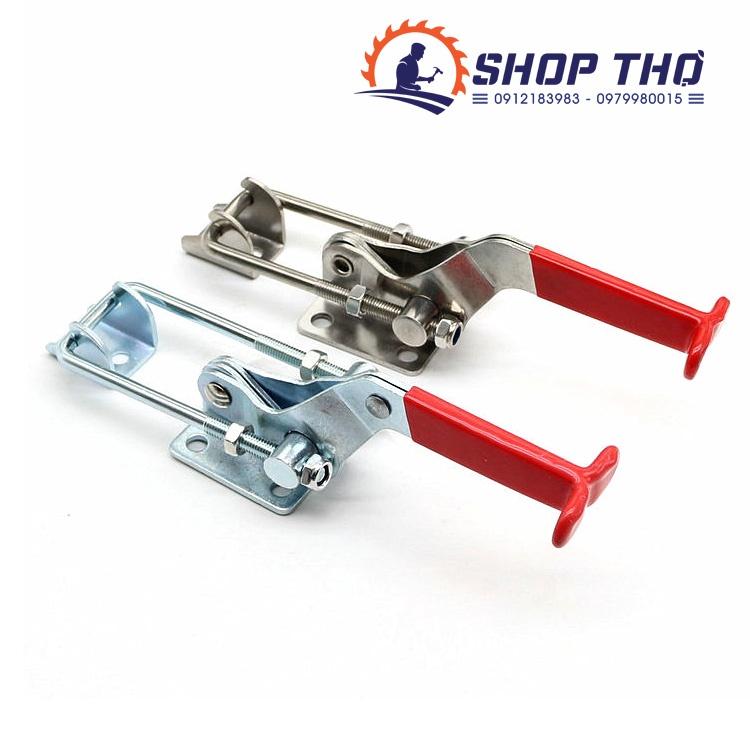 Sập nhanh GH431 sắt mạ và INOX 304 tay cầm chữ T
