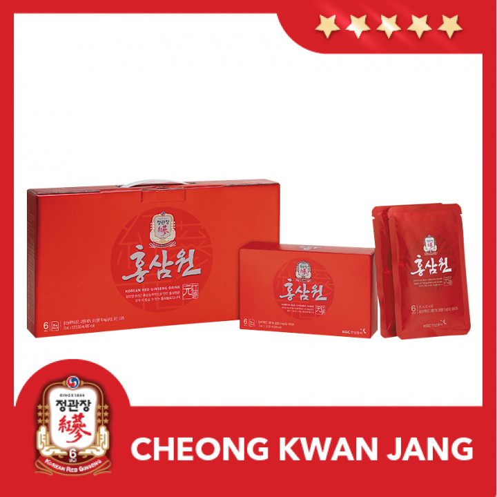 Nước Tăng Lực Hồng Sâm Won KGC Cheong Kwan Jang 70ml x 15 gói.