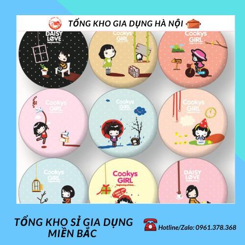 Bán Sỉ Gương Tròn Cầm Tay Mini Bỏ Túi Dễ Thương Trang Điểm Hàn Quốc 1480