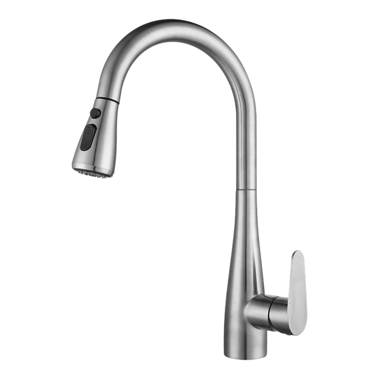 Kitchen Sink Faucets 360 Degree Mixer Tap Universal for Bathroom Laundry RV