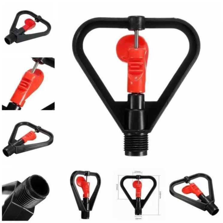 10 Vòi Tưới Cây Phun Mưa Tưới Sân Vườn bán kính 5-8m