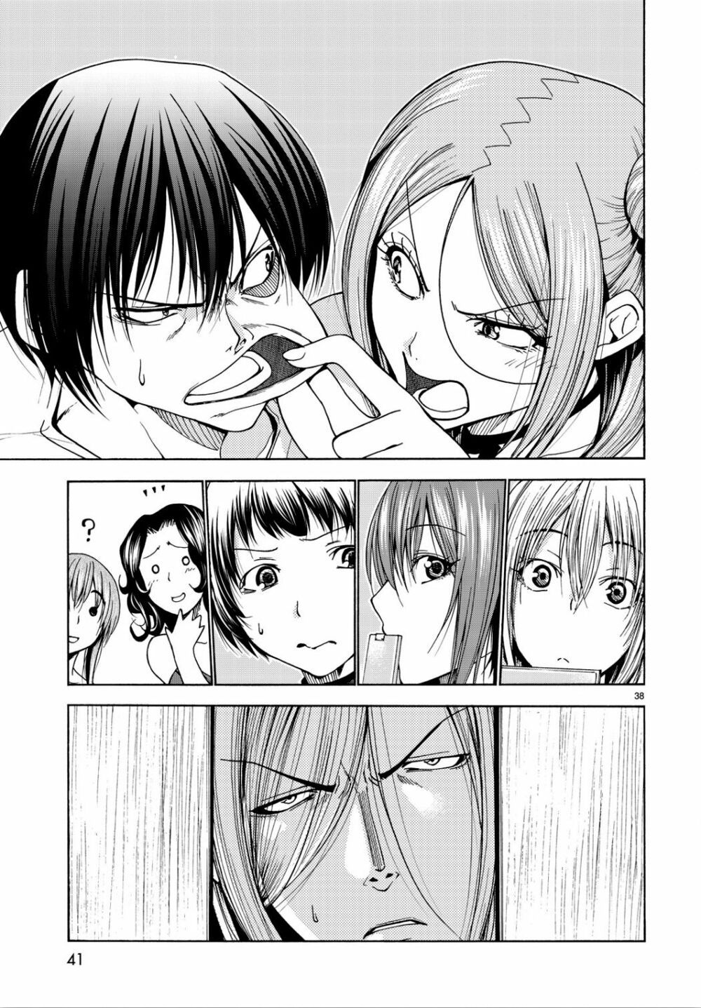 cô gái thích lặn - grand blue chapter 34 37