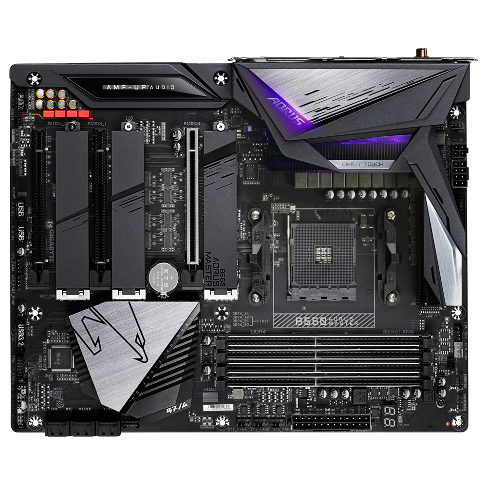 Bo mạch chủ Mainboard Gigabyte B550 AORUS MASTER AMD Socket AM4 - Hàng Chính Hãng