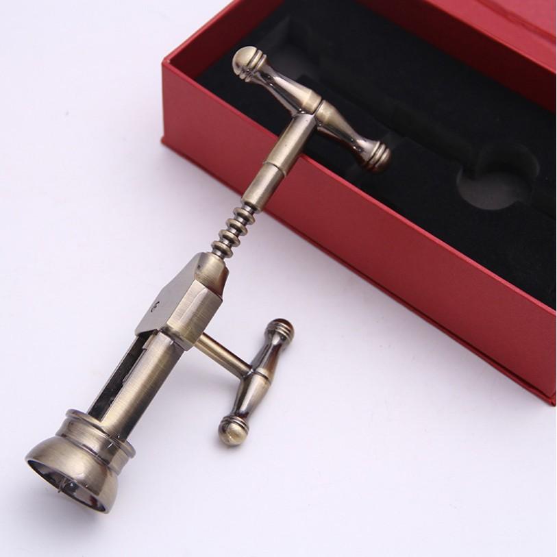 DỤNG CỤ KHUI CHAMPAGNE KÈM HỘP ĐỰNG CAO CẤP