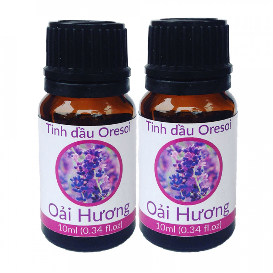 Combo 2 lọ tinh dầu oải hương hữu cơ 100% nguyên chất - Lavender Essential Oil