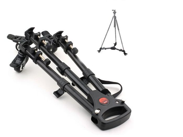 Dolly Tripod bánh xe trượt chân máy Yunteng 900