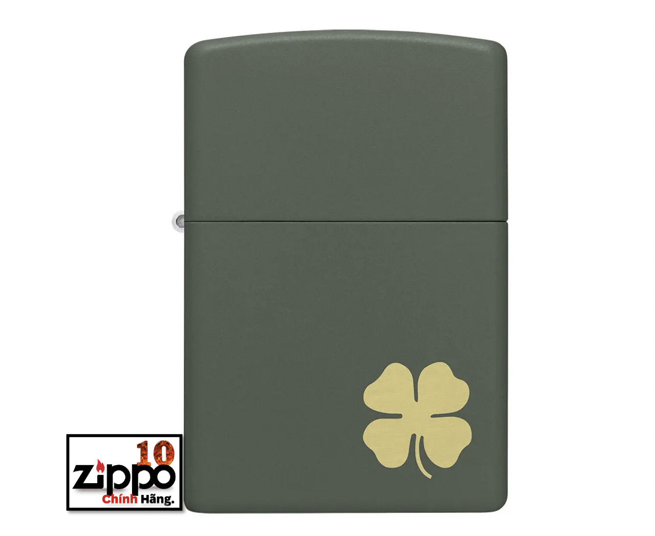 Bật lửa Zippo 49796 Four Leaf Clover - Chính hãng 100%