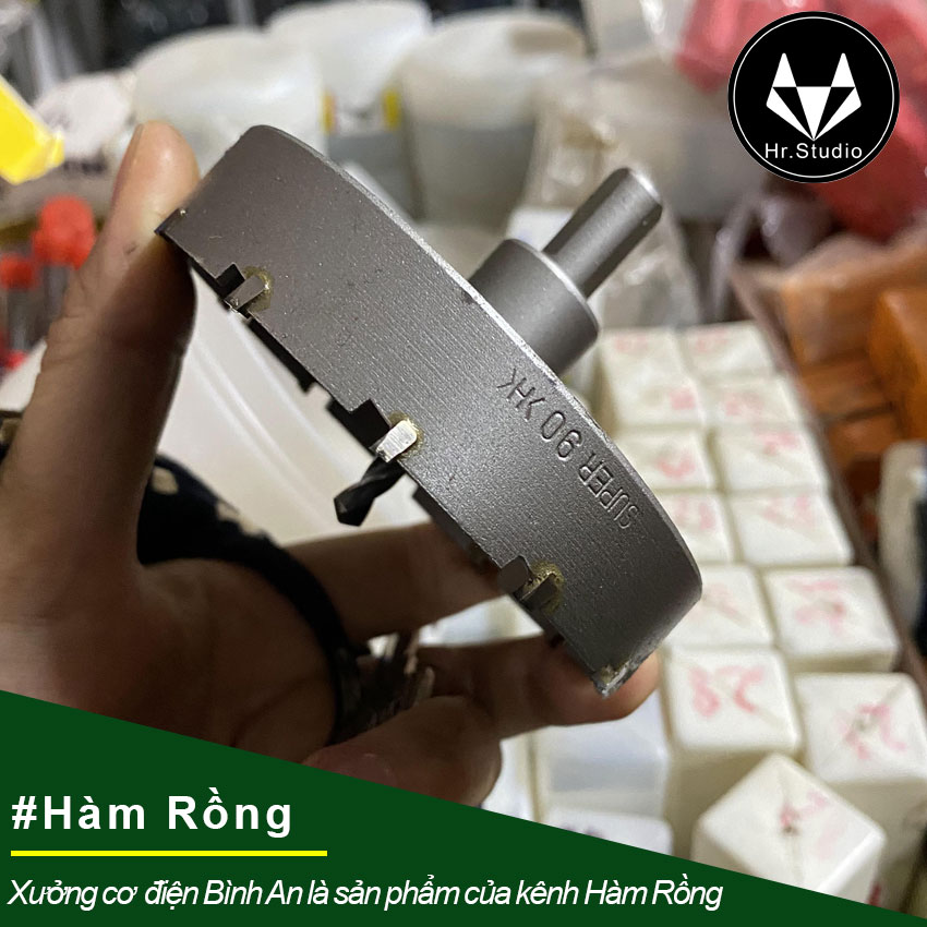 Mũi khoét 90 đầu hợp kim khoan thạch cao và gỗ có mũi định tâm