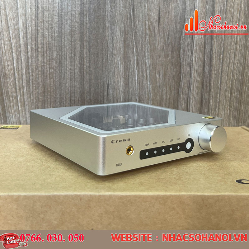 DAC Crown D8U | Đọc USB Trực Tiếp- Hàng Chính Hãng