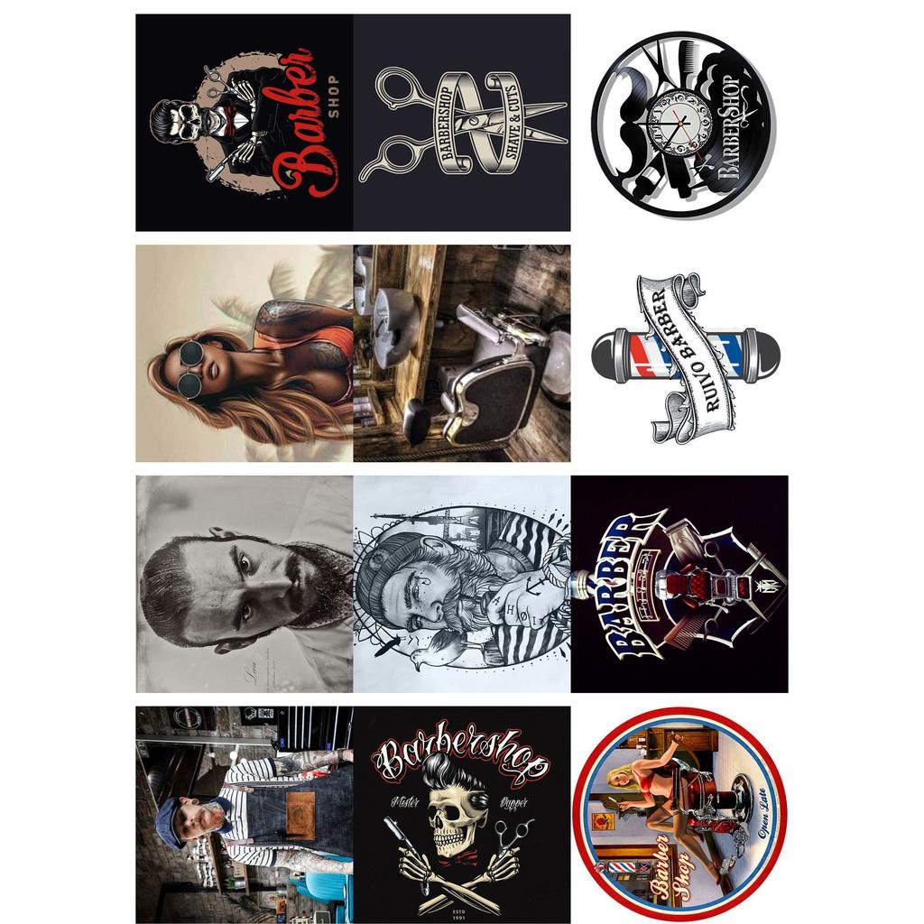 Bộ sticker 100 hình decal dán gương dán tường