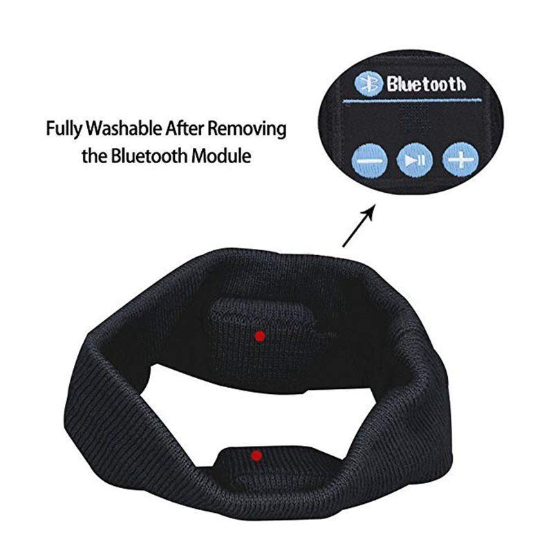 Áo Không Dây Bluetooth Âm Nhạc Thể Thao Chạy Bộ Nữ Yoga Mồ Hôi-Thấm Hút Tóc Bluetooth Đầu Tập Thể Dục Thể Thao