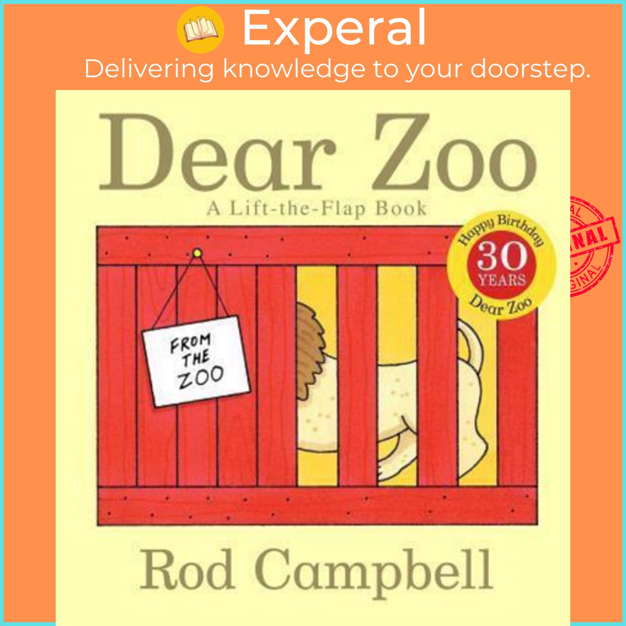 Sách - Dear Zoo : A Lift-the-flap Book by unknown,Rod Campbell