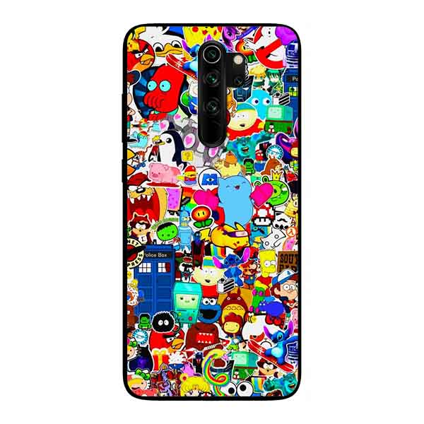 Ốp Lưng in cho Xiaomi Redmi Note 8 Pro Mẫu Màu Sắc 4 - Hàng Chính Hãng