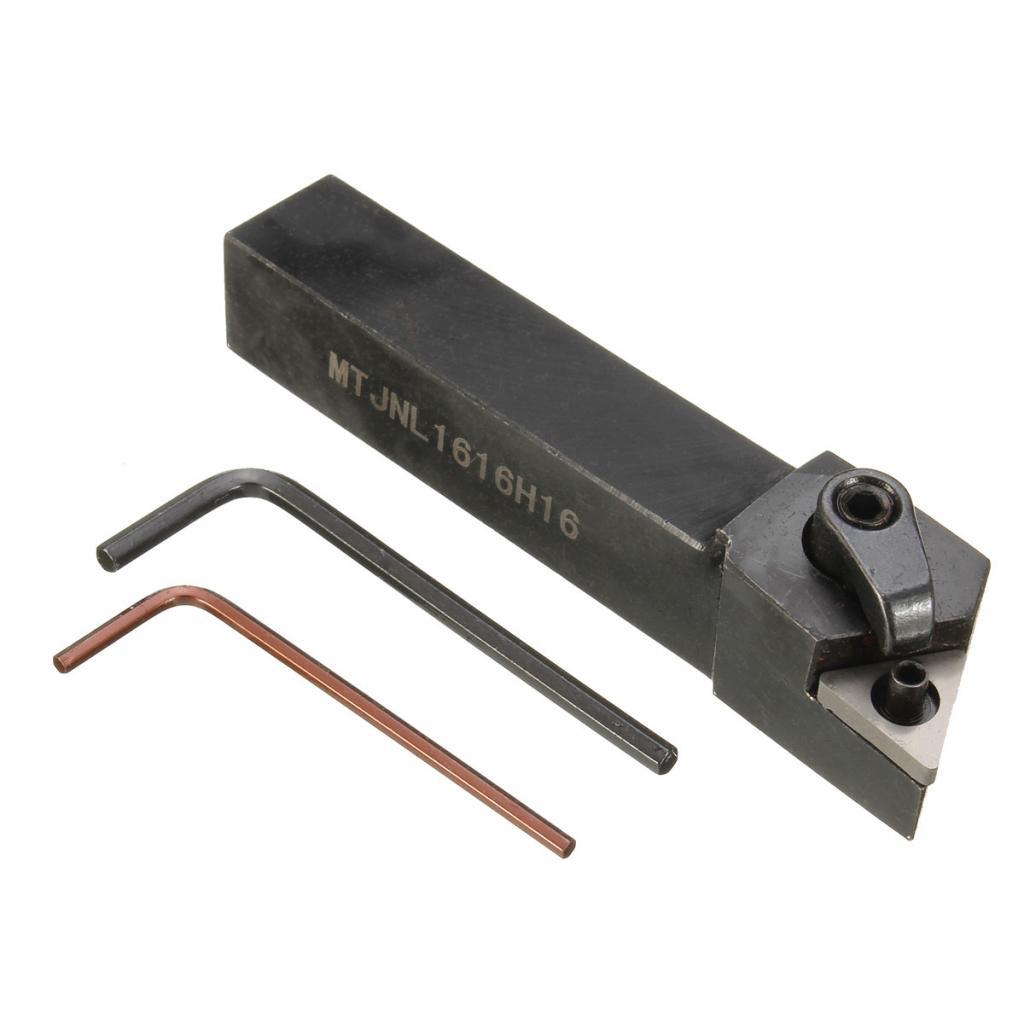 Lathe Tool Holder Holder Boring Bar + Wrench CNC Lathe Turning Tool, 100 Mm MTJNR1616H16 MTJNL1616H16