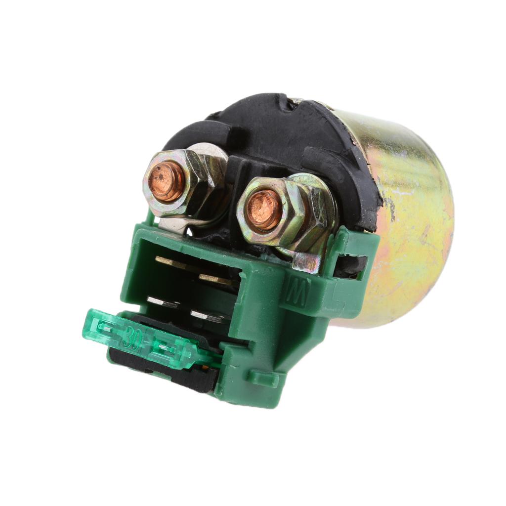 Green Motorcycle Starter Relay Solenoid for 1980-1983 HONDA GL1100 Gold Wing