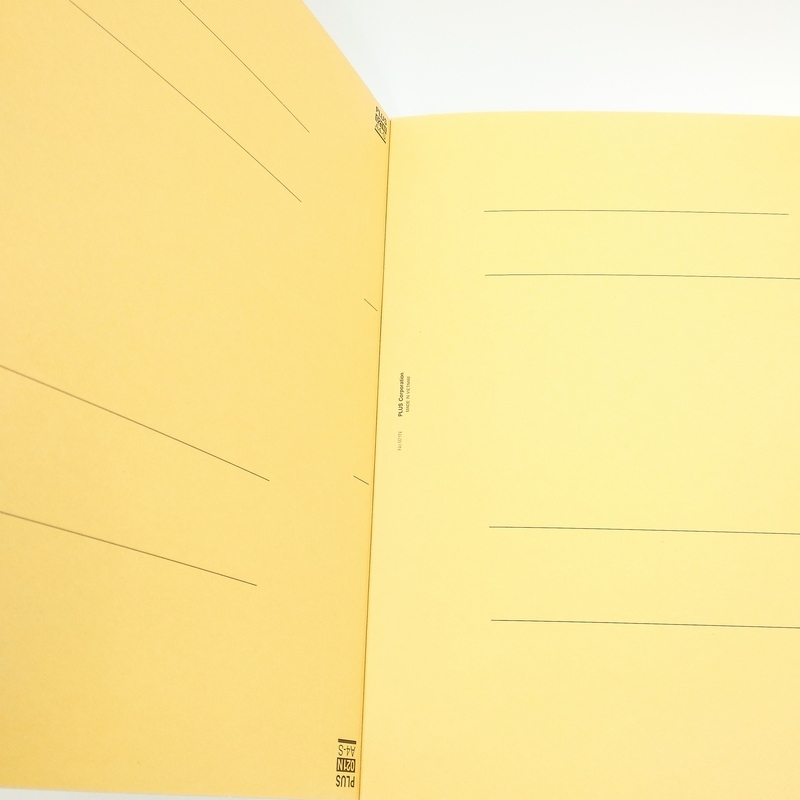 Bộ 3 Bìa Giấy Flat File A4S-Yellow 78-037ND