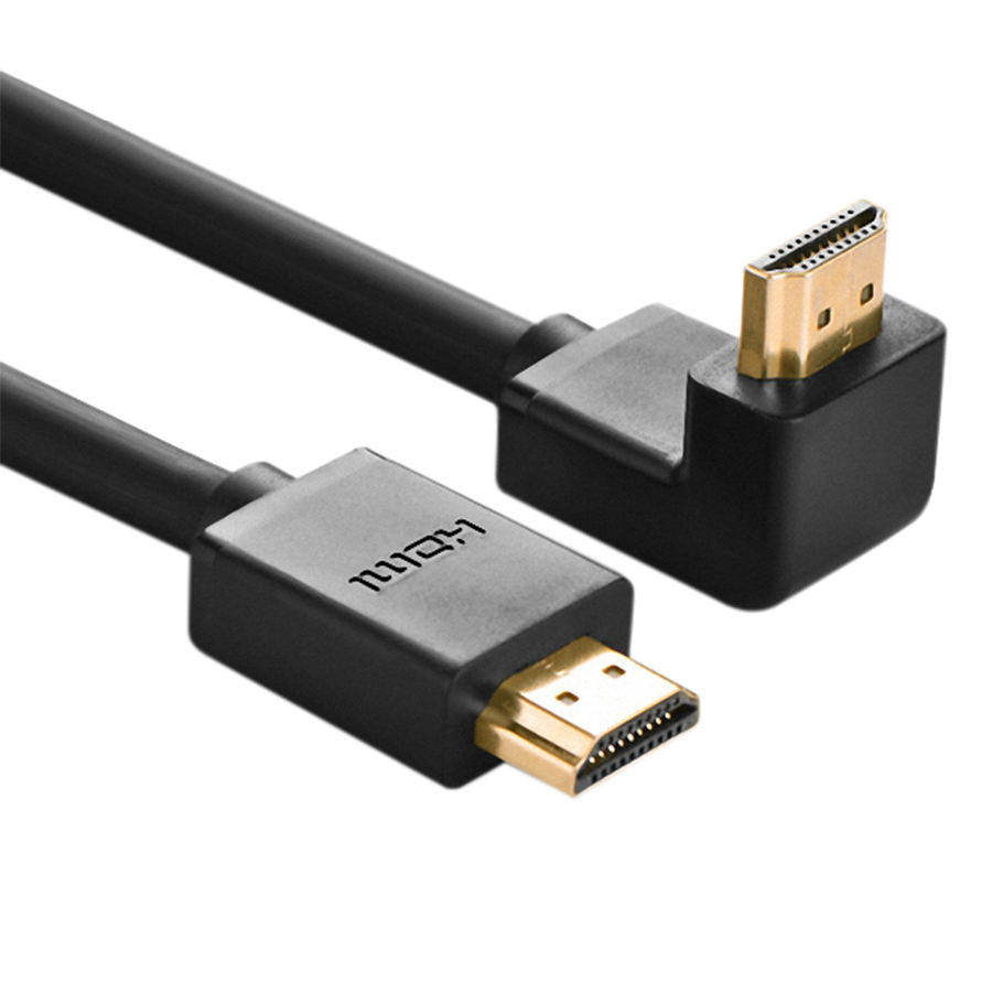 Cáp HDMI Bẻ góc 90 Độ (Lên) Ugreen 10168 8m - Hàng Chính Hãng