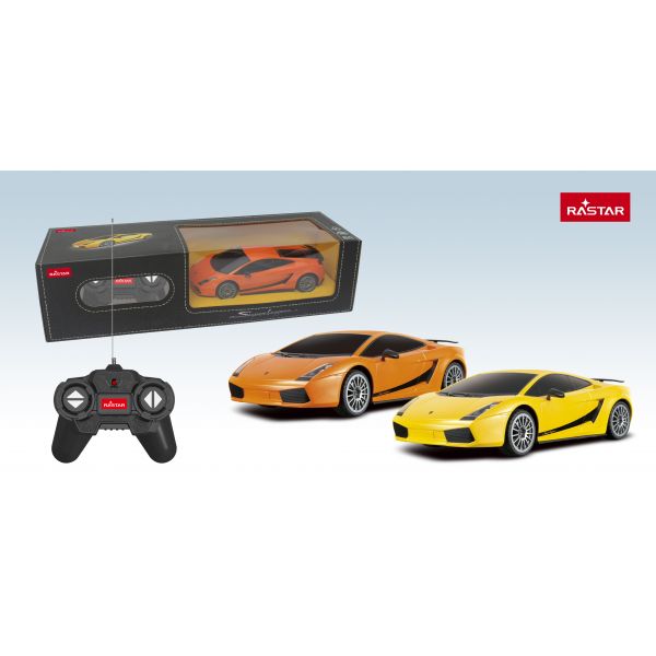 Xe điều khiển 1:24 Lamborghini Superleggera_màu Cam RASTAR R26300/ORA