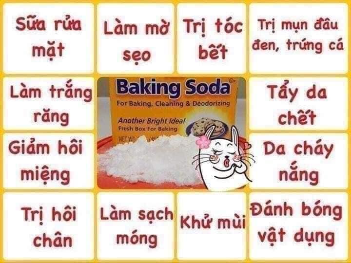 - Baking soda