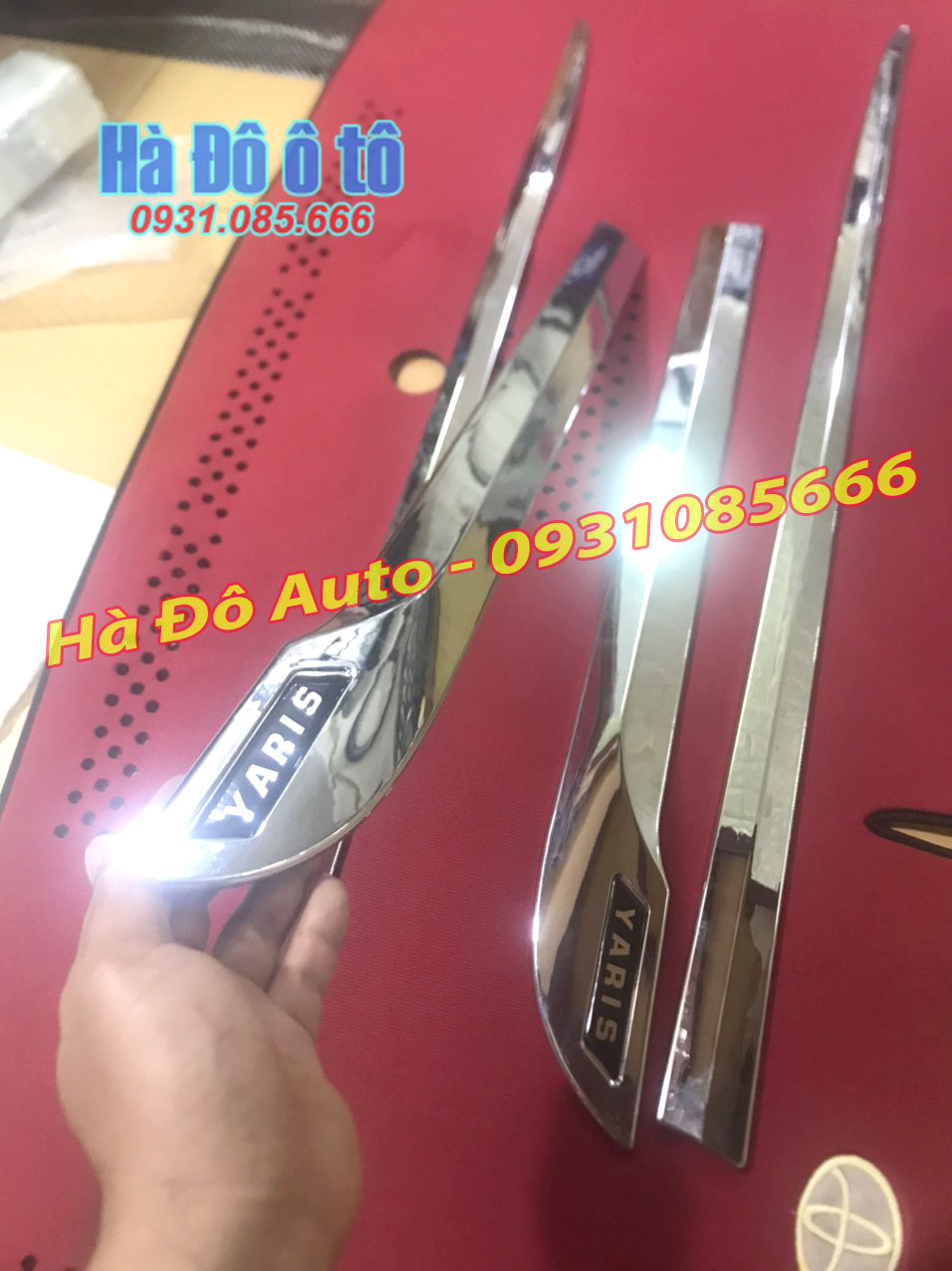 Nẹp Sườn Toyota Yaris 2014 2015 2016 2017 2018 2019 2020 2021 2022 - Nẹp Sườn Yaris 2014/2022