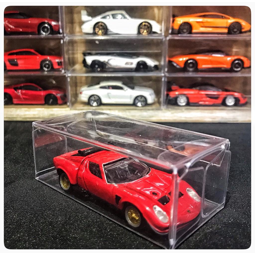 Hộp PVC Trưng Bày Bảo Vệ Xe Mô Hình Tỉ Lệ 1:64