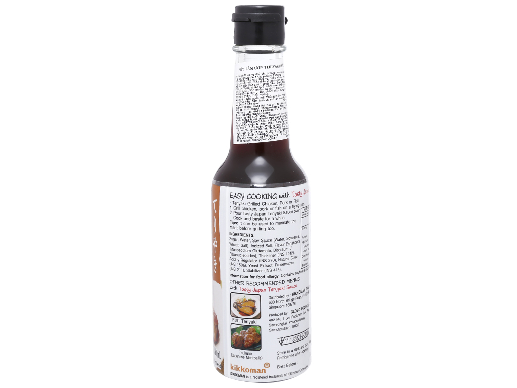 Sốt tẩm ướp Teriyaki hiệu Kikkoman Tasty Japan 150ml