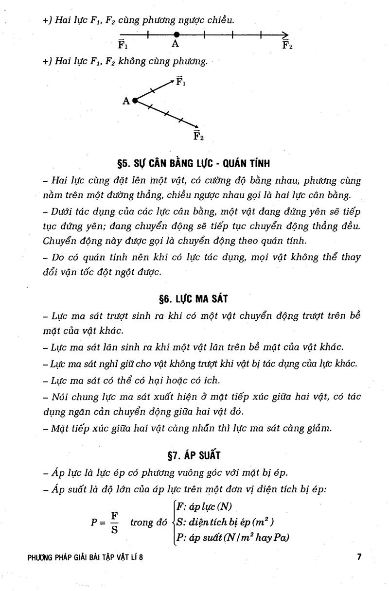 Phương Pháp Giải Bài Tập Vật Lý 8